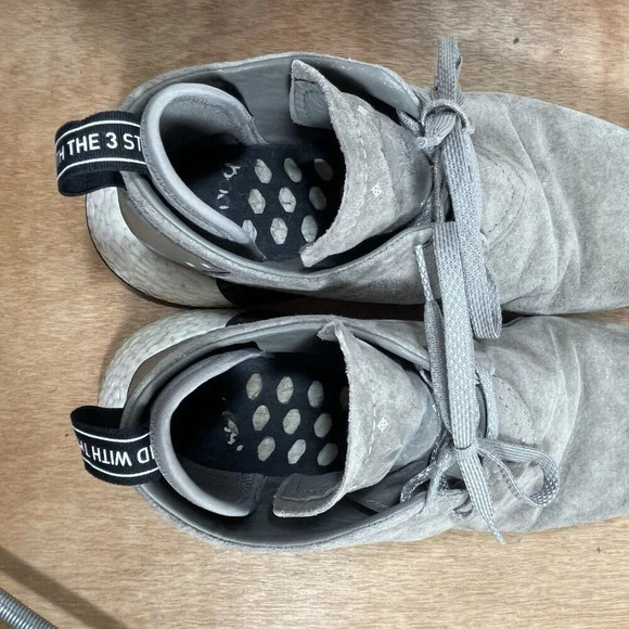 Adidas NMD CS2 Men Size 12 Suede BY9913 Boost Running Shoes Sneakers - Picture 8 of 9